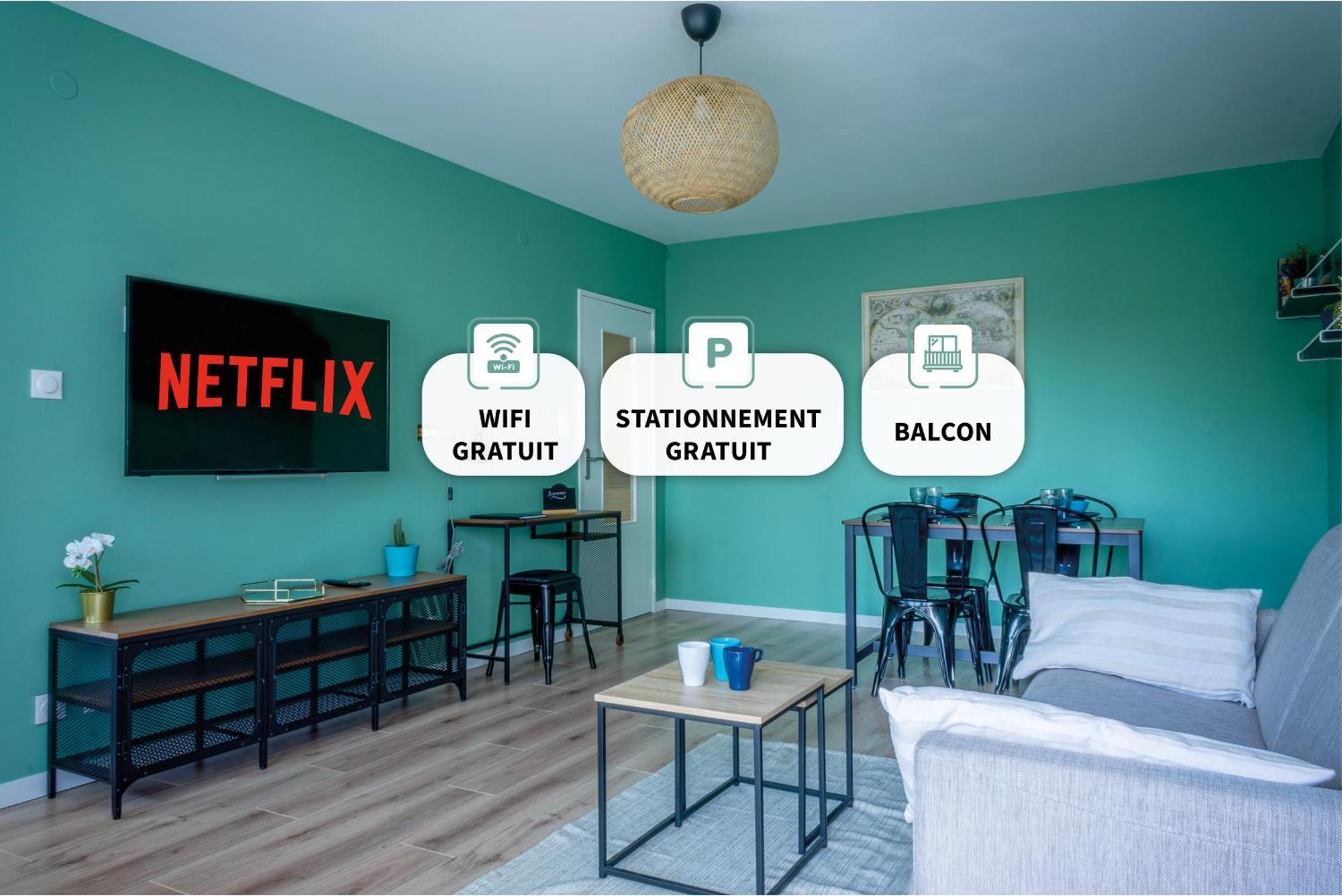 Le Colibri - Stationnement Gratuit - Balcon - Jusqu'A 4 Personnes Apartment Metz Ngoại thất bức ảnh